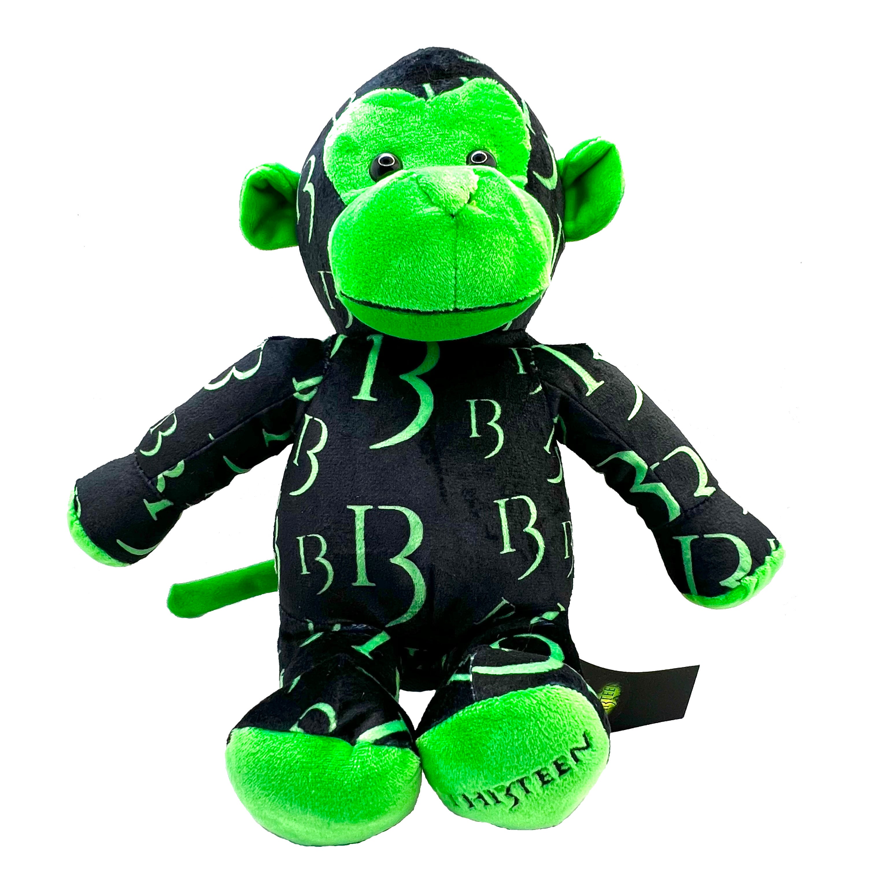 Sodahl グリーン Teddy Monty Monkey 724417 Monty Monkey Teddy ⋆ The Hoppi Hippo
