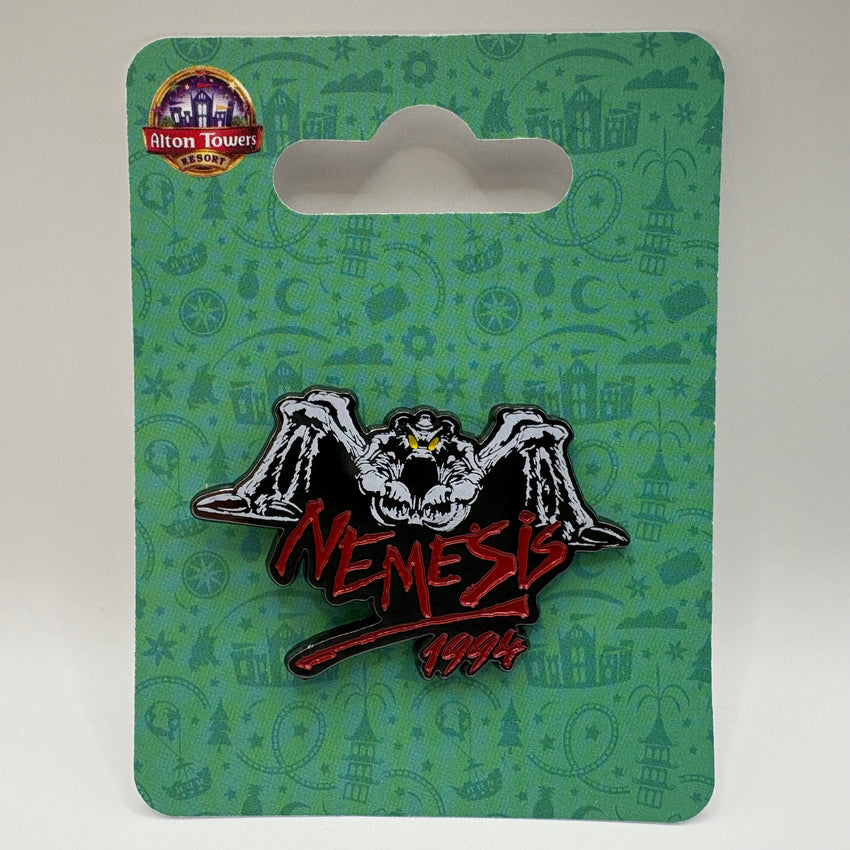 Nemesis 1994 Retro Pin Badge
