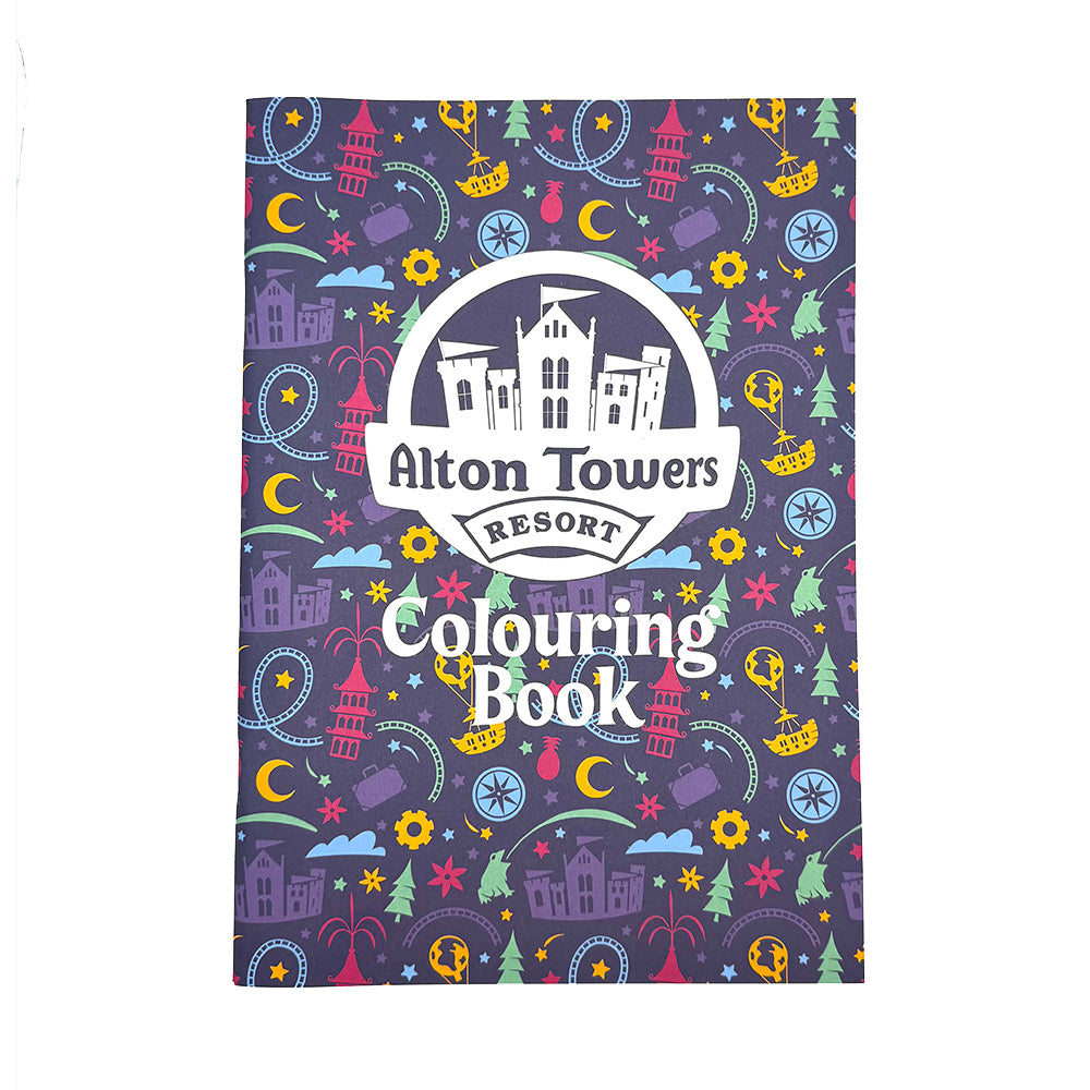 Alton Towers Resort Colouring Book