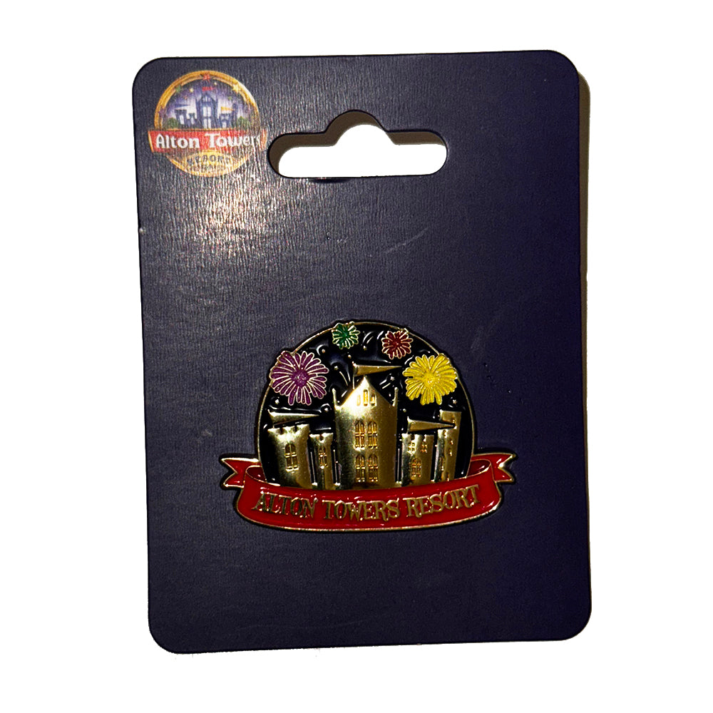 Alton Towers Resort Fireworks Pin Badge