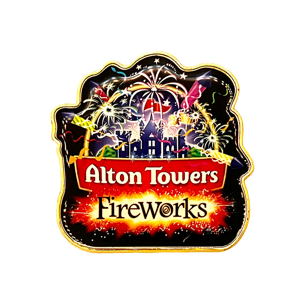 Alton Towers Resort Fireworks Magnet