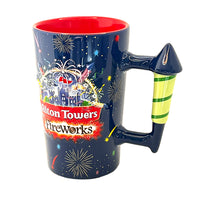 Alton Towers Resort Fireworks Rocket Mug