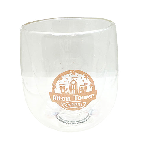 Alton Towers Resort Glass Cup