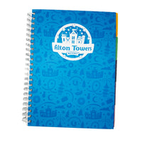 Alton Towers Resort Pattern A4 Notebook