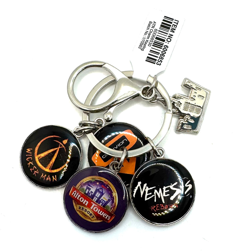 Alton Towers Resort Rides Keyring