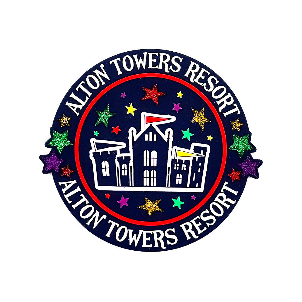 Alton Towers Resort Rubber Magnet