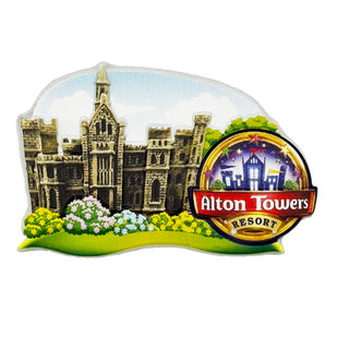 Alton Towers Resort Scene Magnet