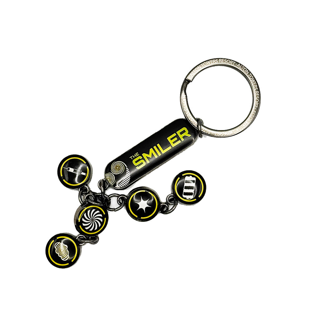 The Smiler Charms Keyring