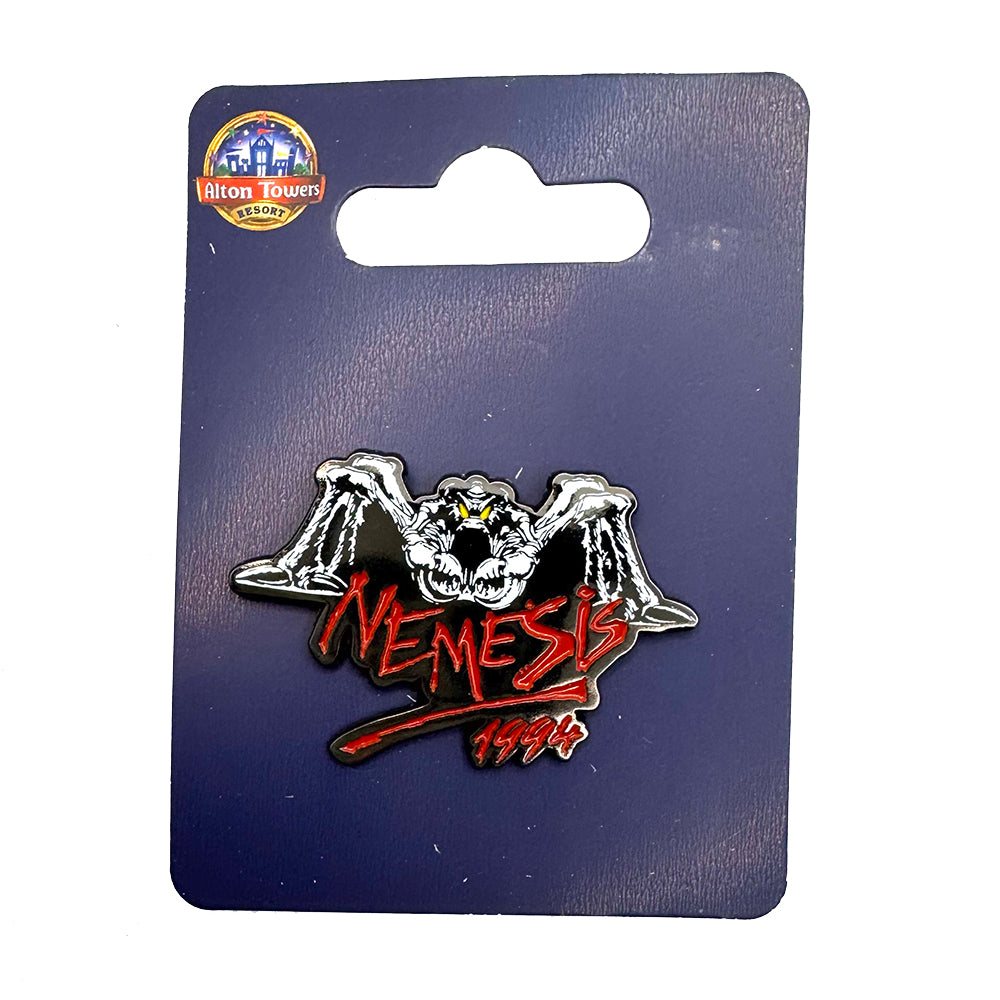 Nemesis 1994 Retro Pin Badge