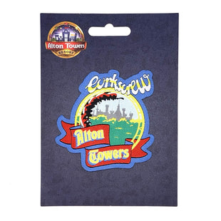 Corkscrew Retro Patch