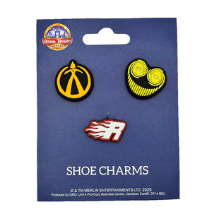 Alton Towers Resort Shoe Charms (Wicker Man, The Smiler, Rita)