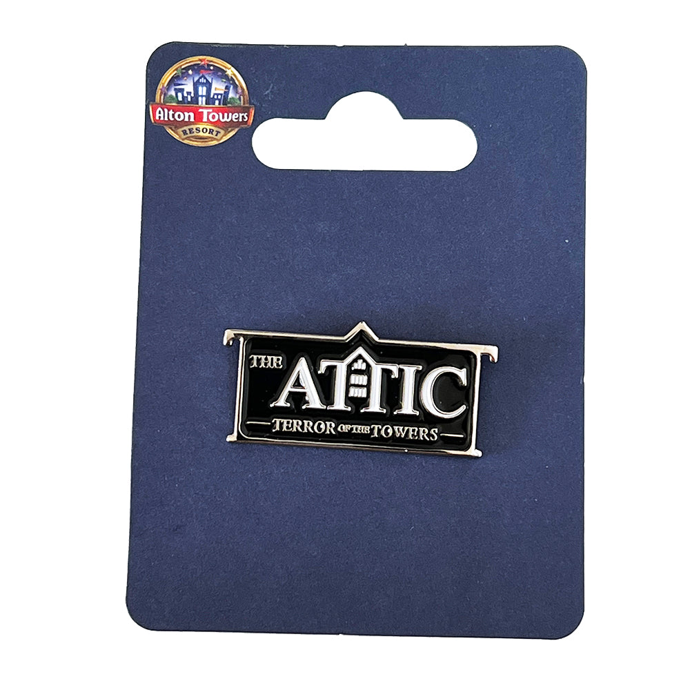 Scarefest The Attic Pin Badge