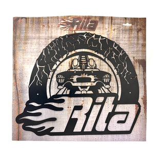 Rita Metal Sign