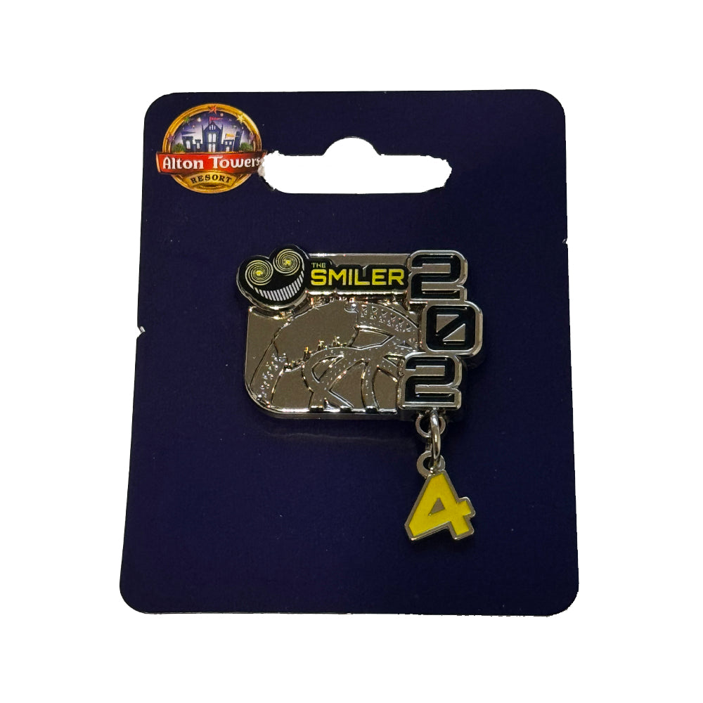 The Smiler 2024 Charm Pin Badge