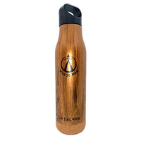 Wicker Man Drinks Bottle