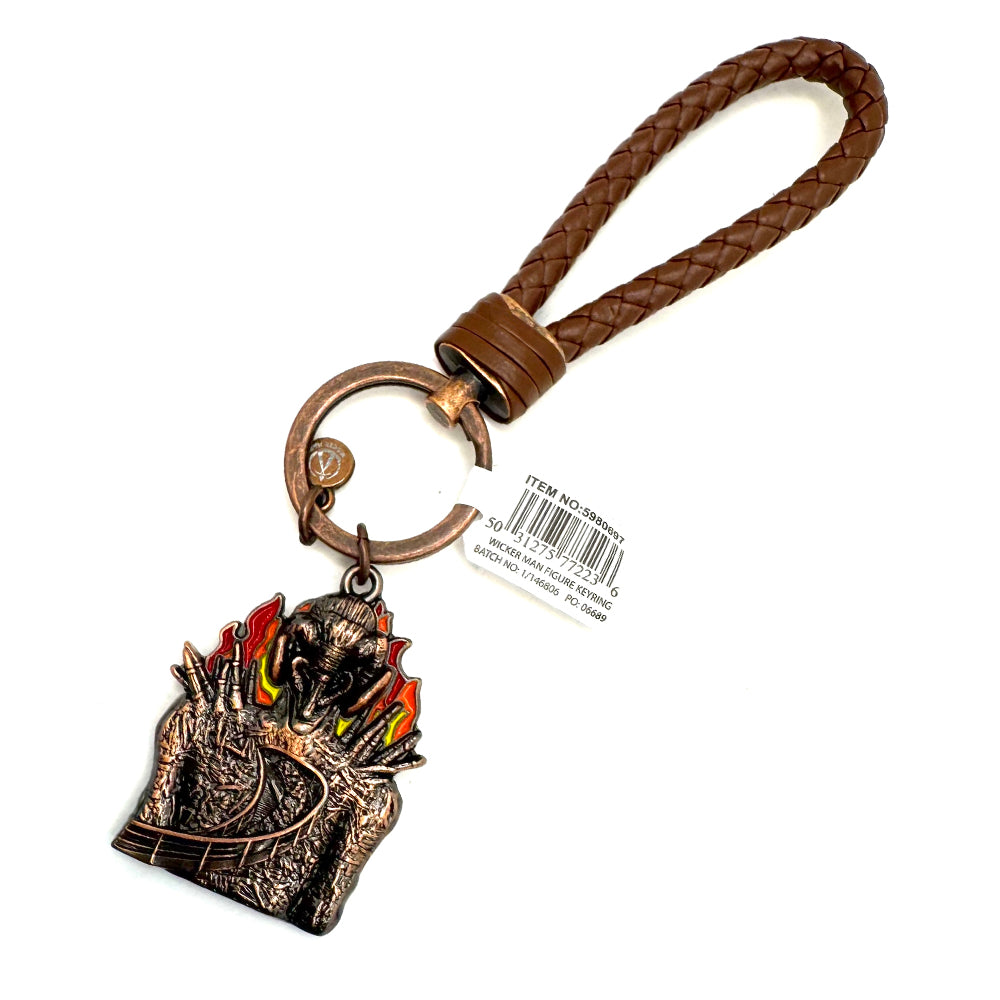 Wicker Man Figure Keyring