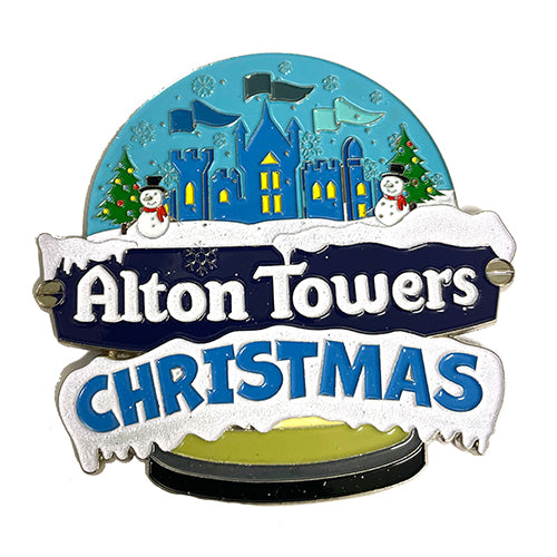 Alton Towers Resort Christmas Magnet