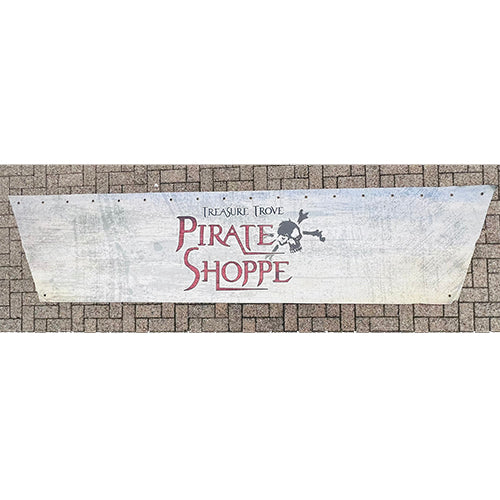 Mutiny Bay Treasure Trove Pirate Shoppe Sign