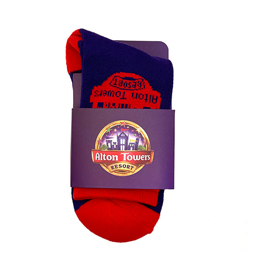 Alton Towers Resort Socks